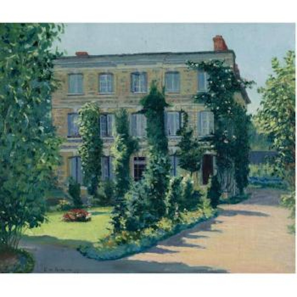 The House Of Dr. Husson, Offranville, France by Edward Willis Redfield