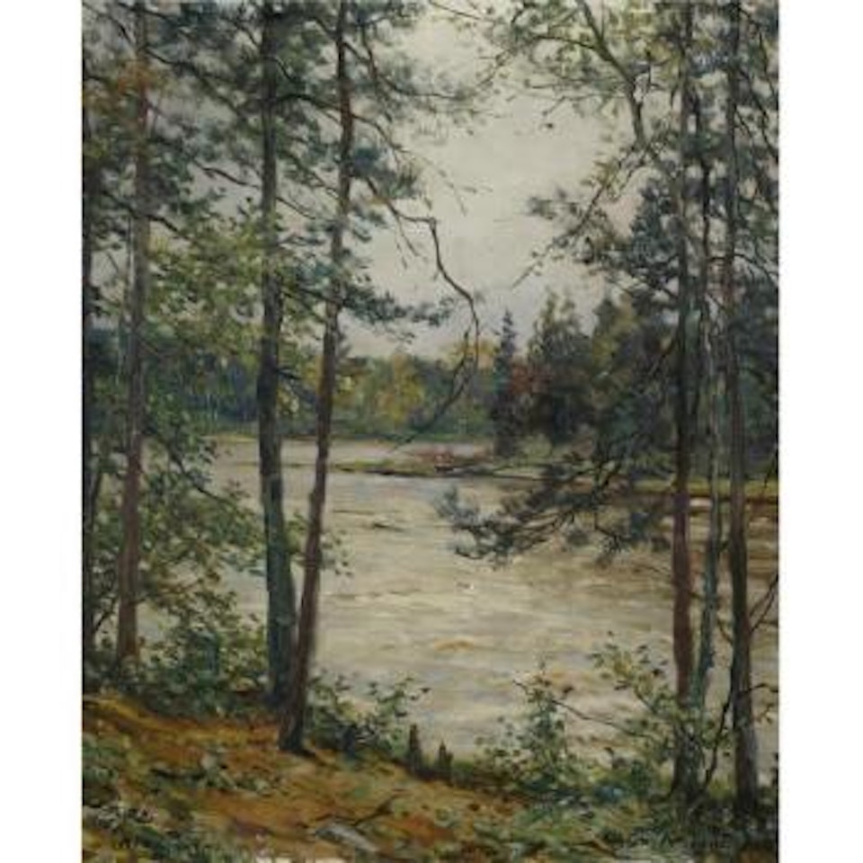 A View Of The Miramichi River by Louis Aston Knight