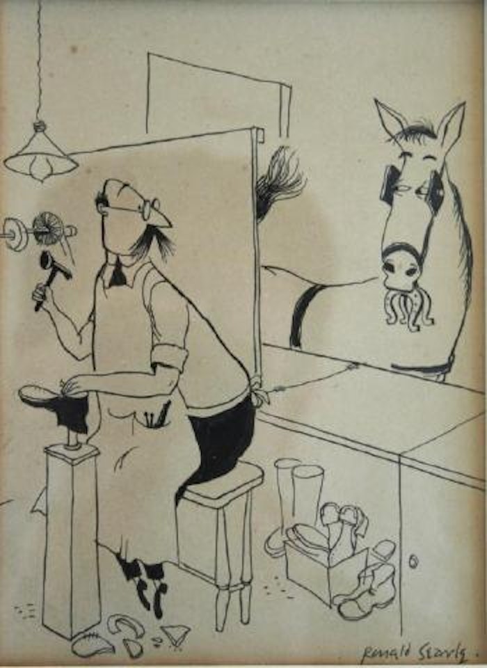 All right…leave 'em by Ronald Searle