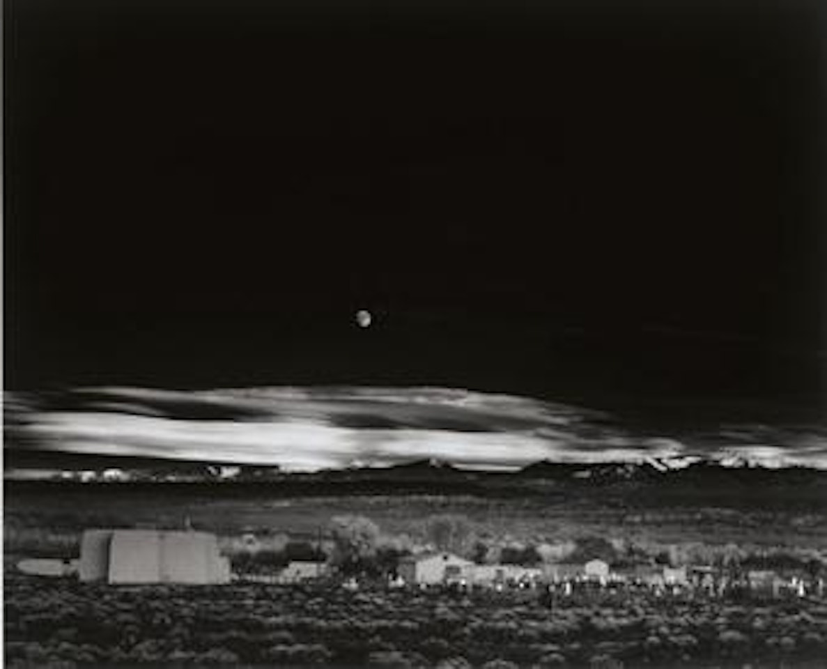 Moonrise, Hernandez, New Mexico by Ansel Adams