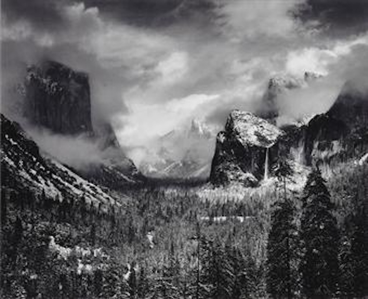 Clearing Winter Storm by Ansel Adams