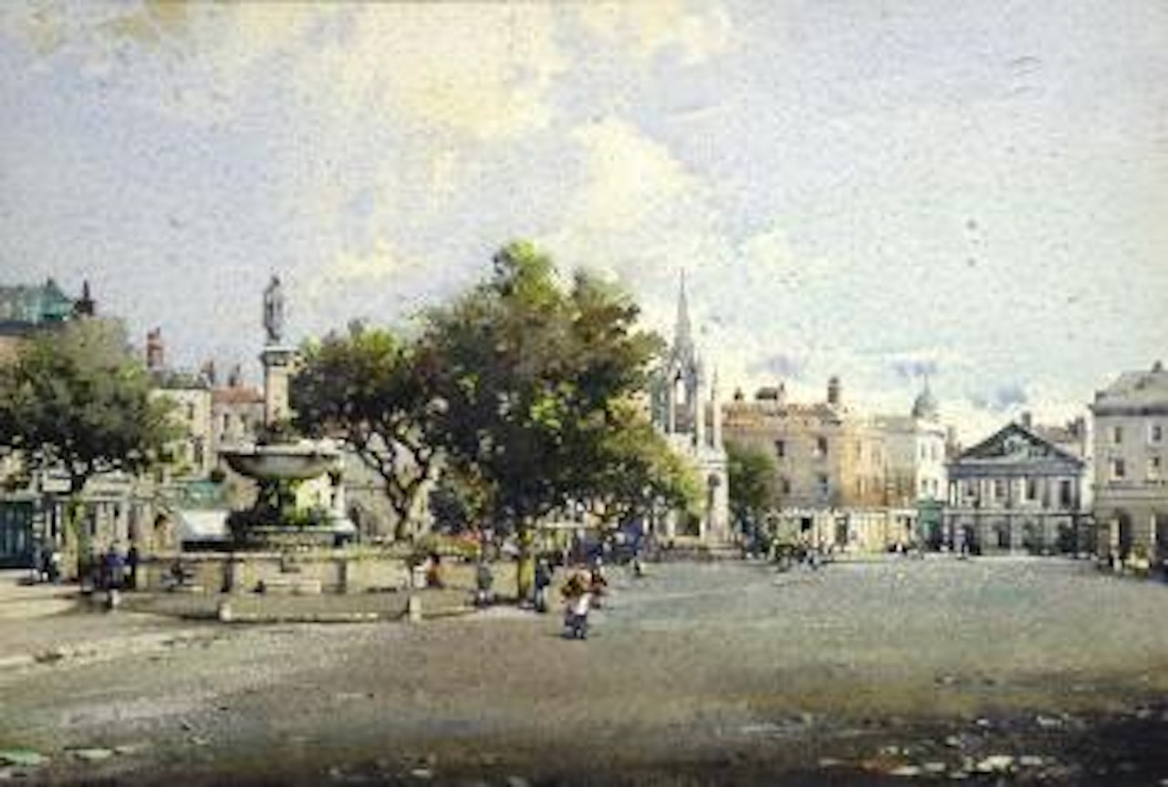 The market place, Devizes by Noel Harry Leaver