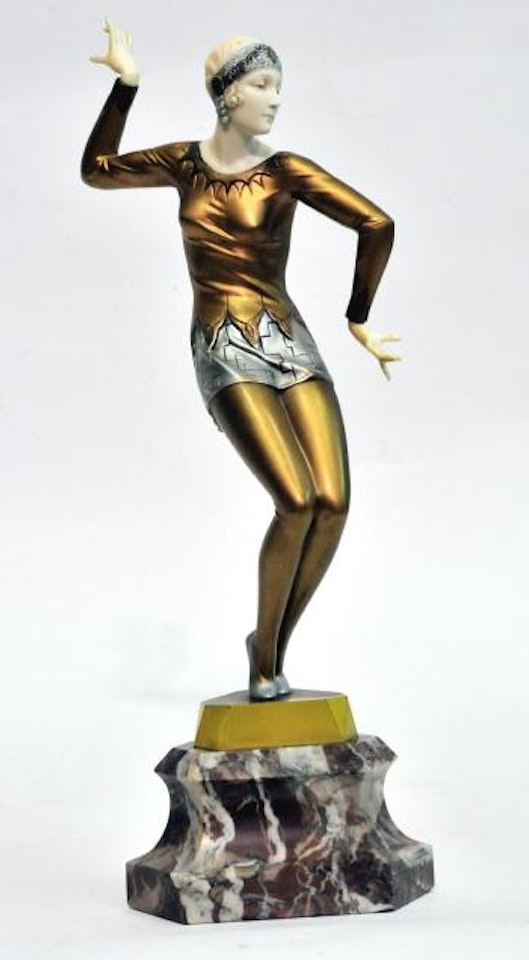 Art deco figure by Ferdinand Preiss