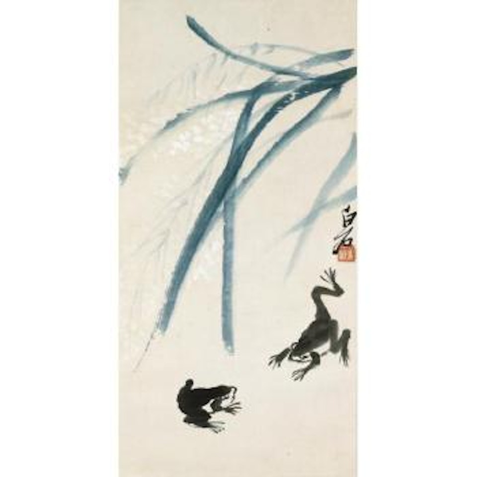Frogs by Qi Baishi