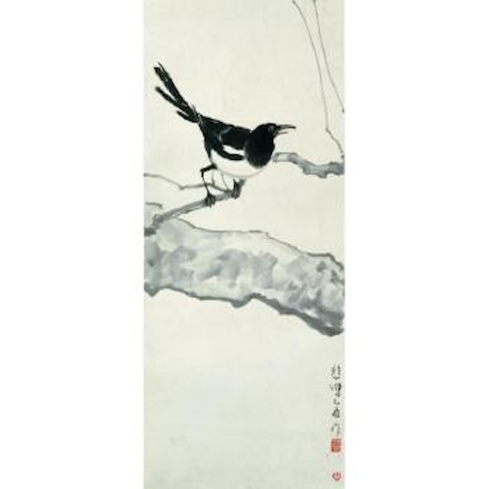 Singing On The Willow Tree by Xu Beihong