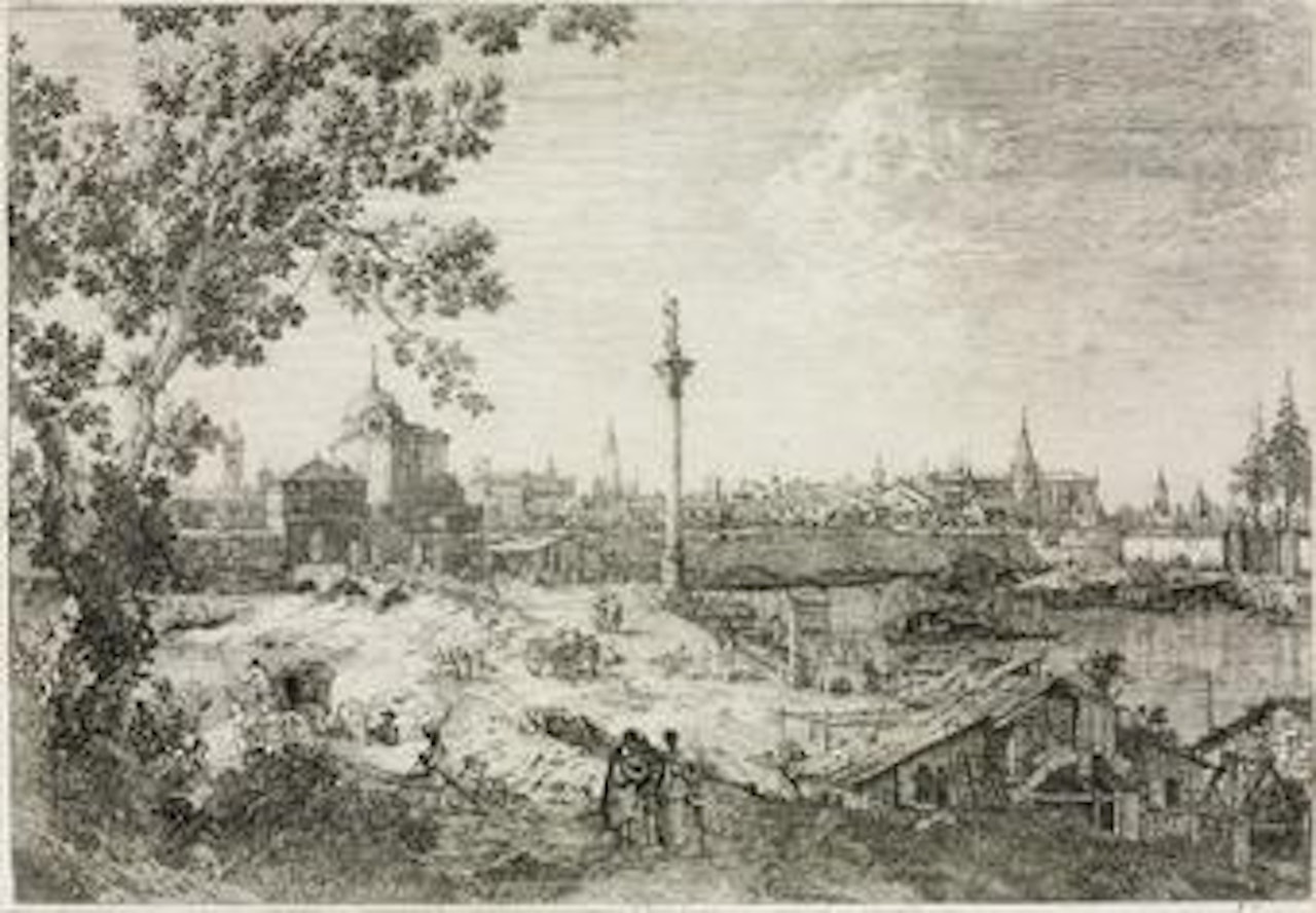 Imaginary View of Padua (B. 11) by Canaletto