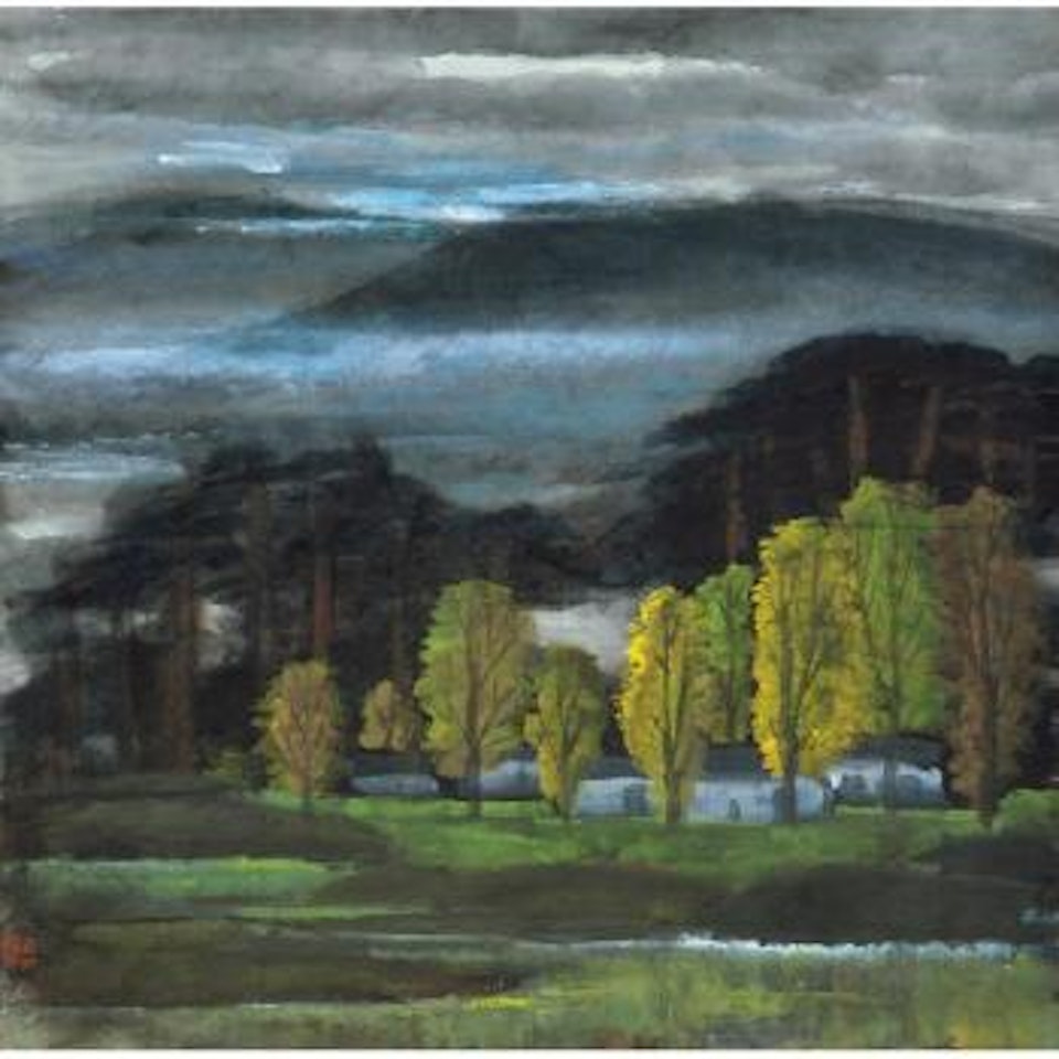 Landscape by Lin Fengmian