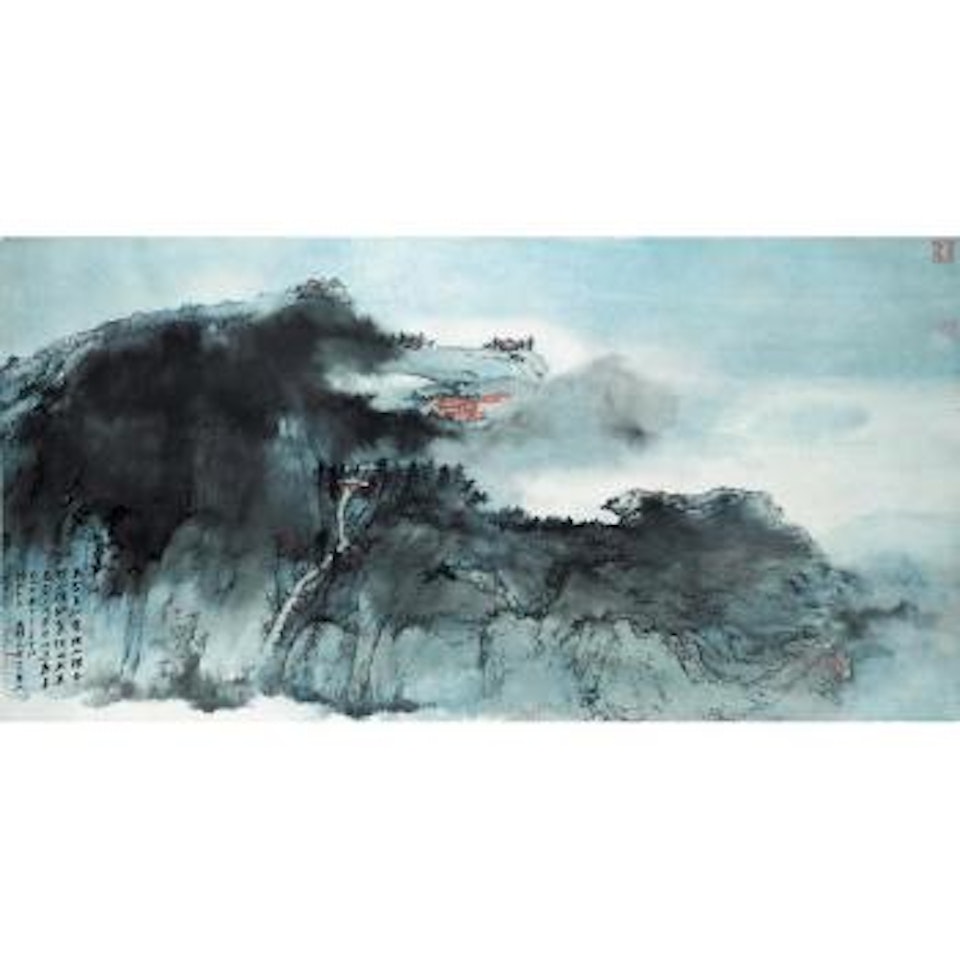 Qingcheng Mountain by Zhang Daqian
