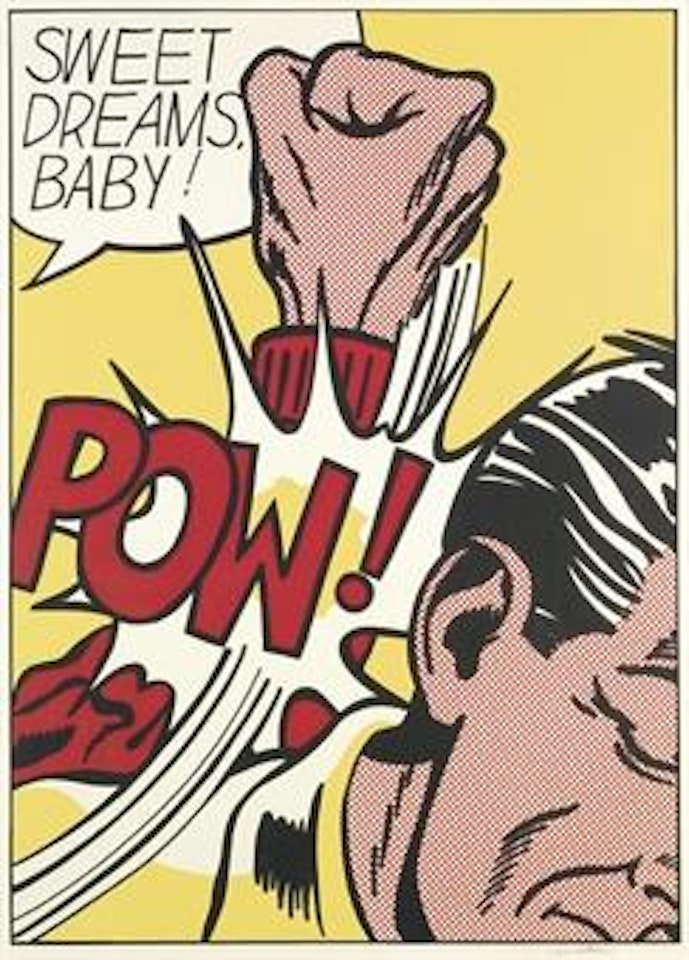 Sweet Dreams Baby! from 11 Pop Artists III (C. 39) by Roy Lichtenstein