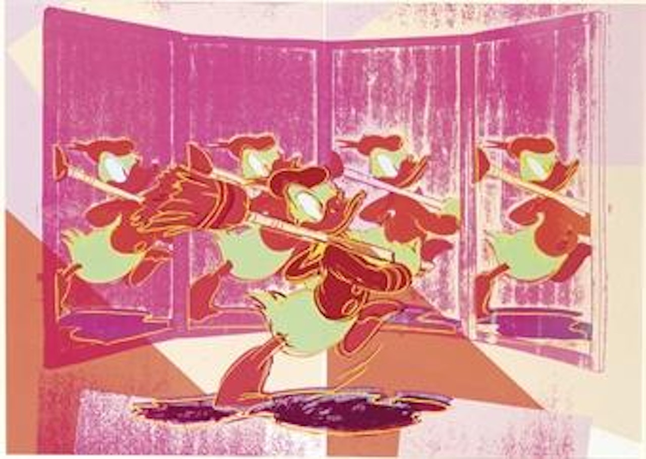 Anniversary Donald Duck (F & S II360) by Andy Warhol