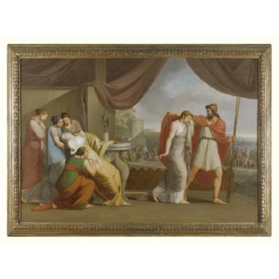 The Sacrifice Of Polyxena by Italian School