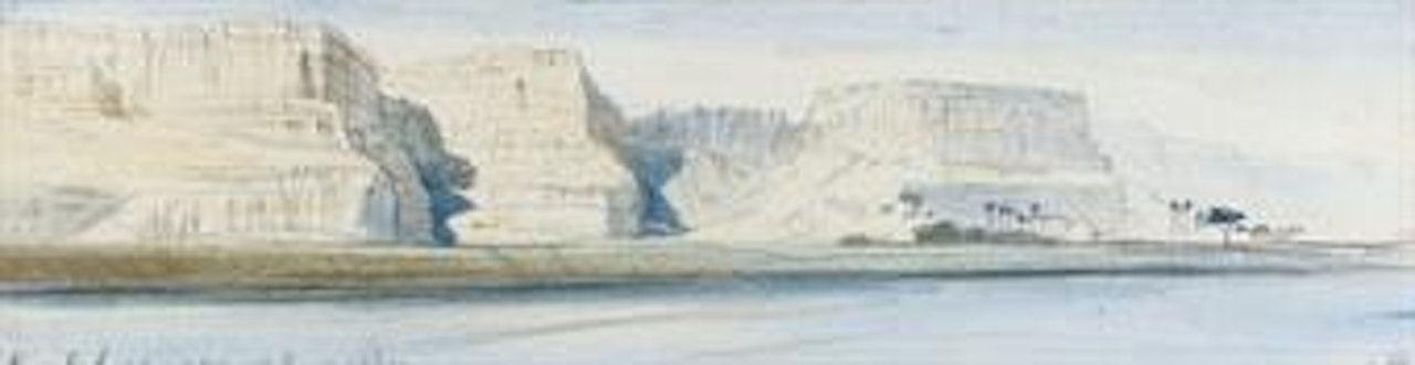 The Nile at Kasr-es-Saiad by Edward Lear