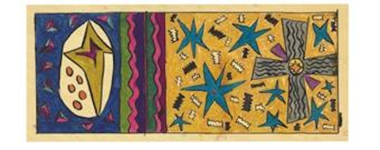 Untitled (Cross) by Romare Bearden