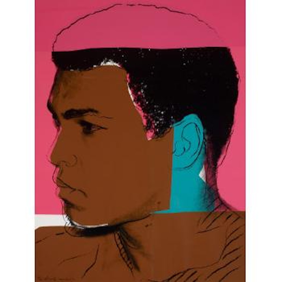 Muhammed Ali by Andy Warhol