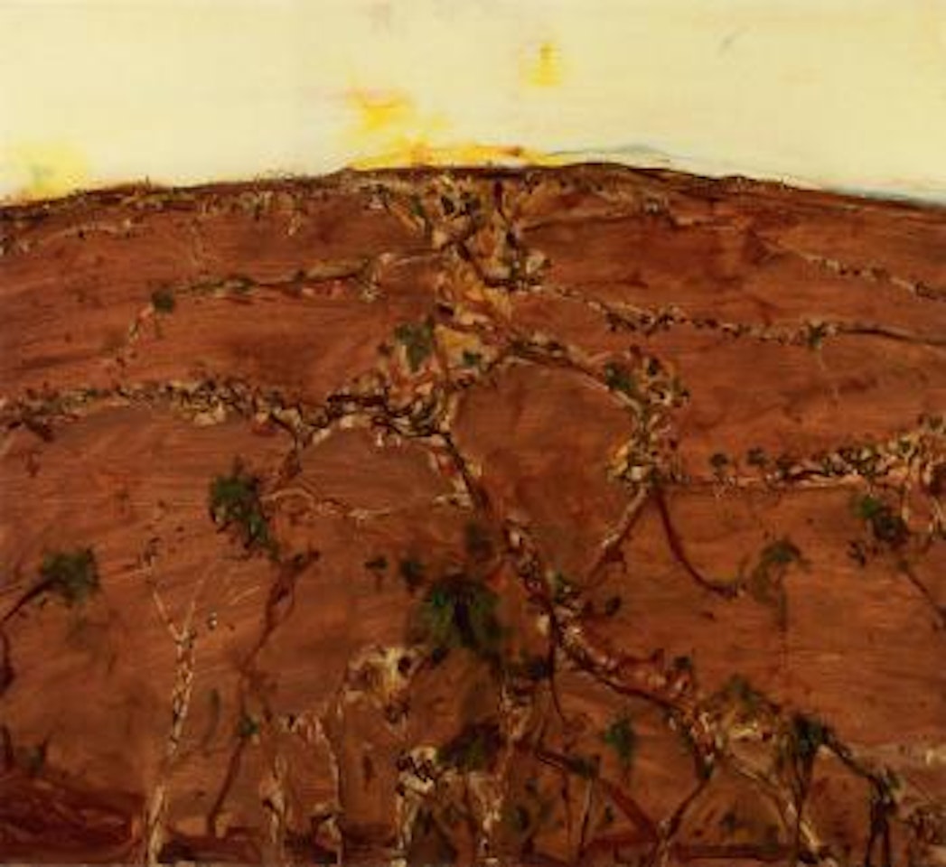The road to Hill End by John Olsen