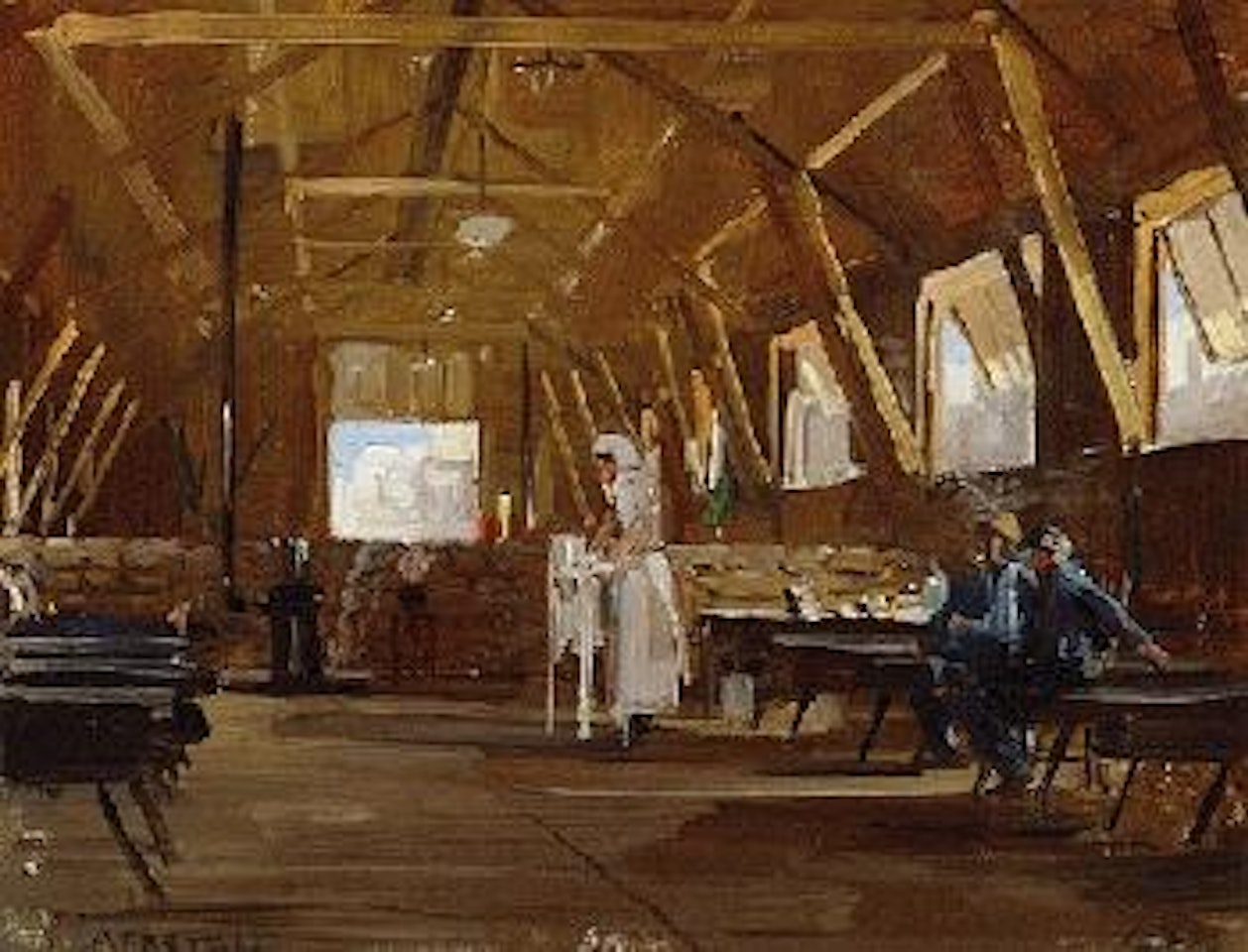 The Ward by Arthur Ernest Streeton