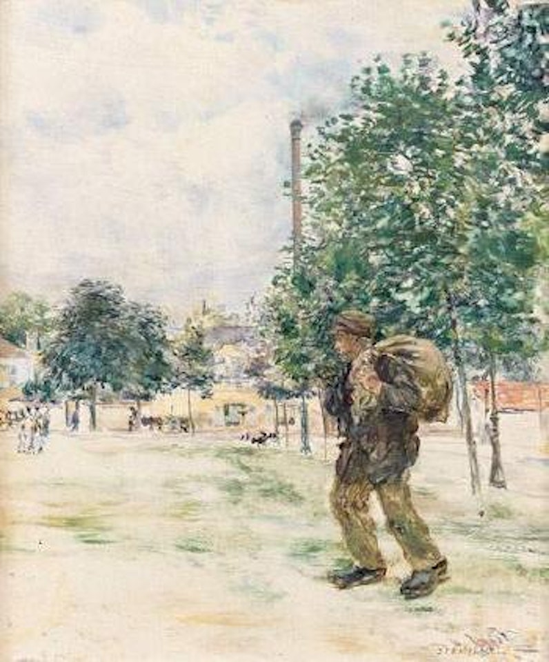 Le chiffonnier by Jean Francois Raffaelli