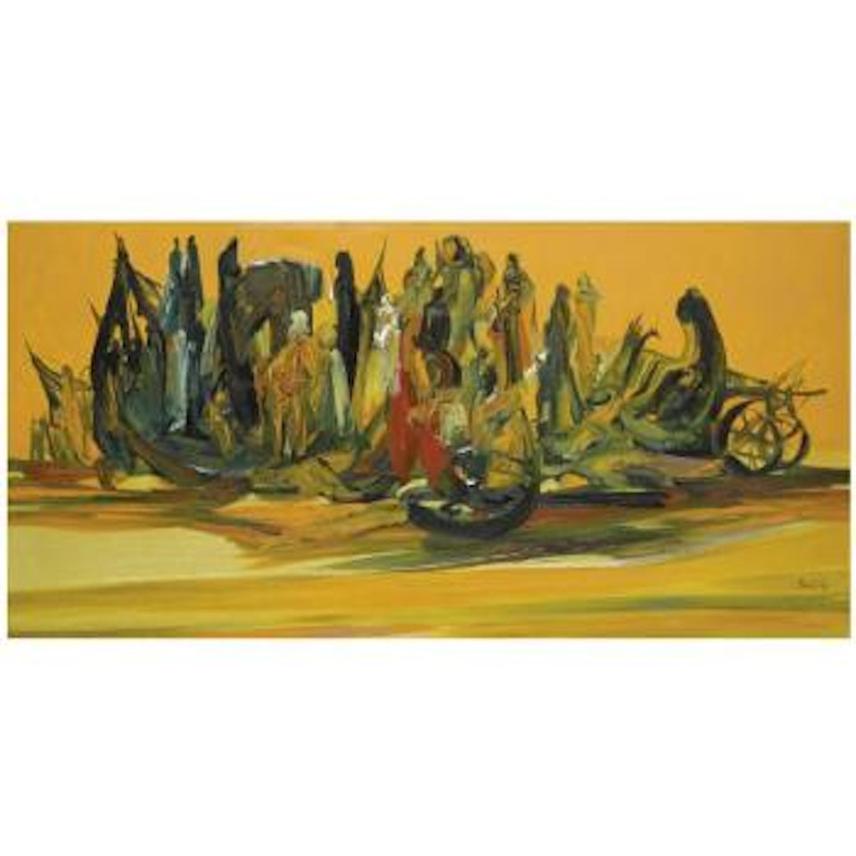 Al-hijra (Migration) by Paul Guiragossian