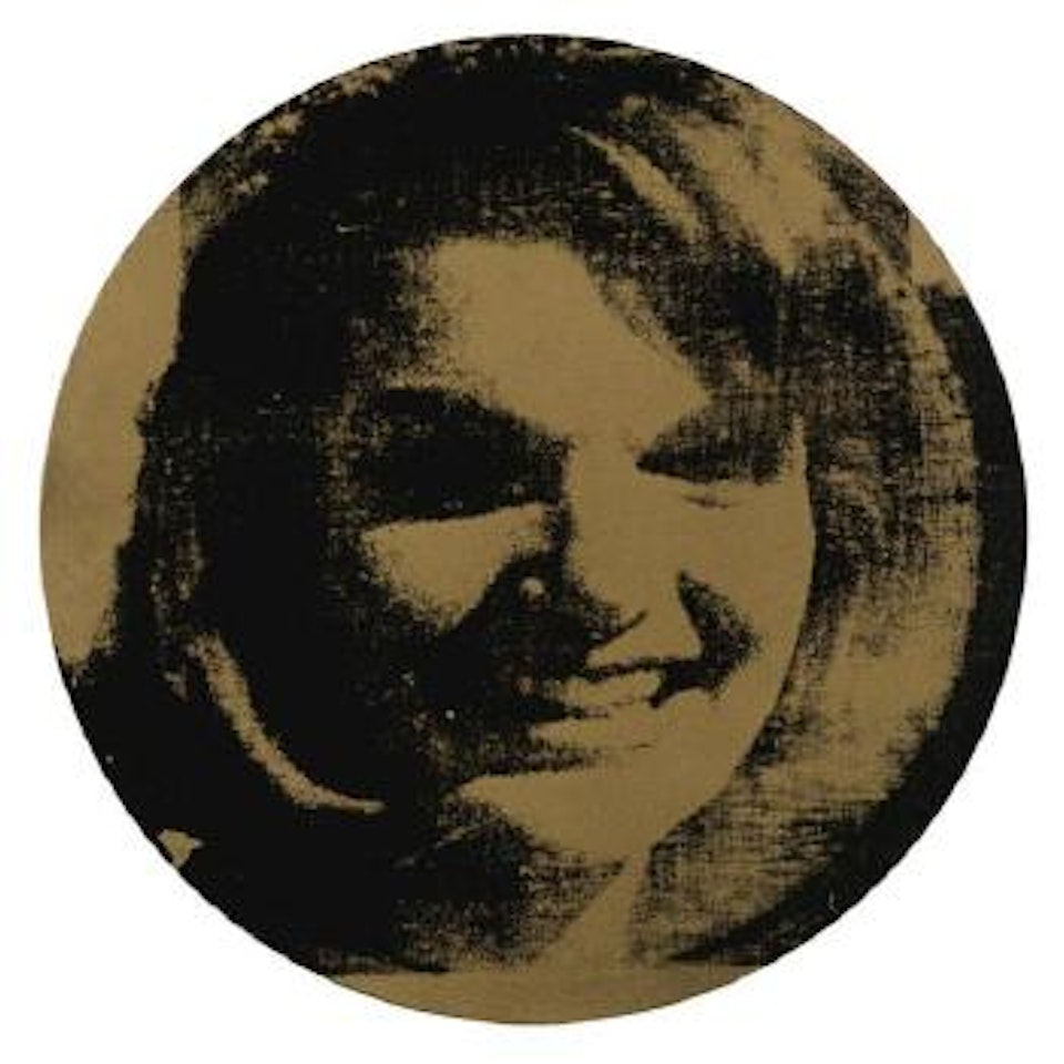 Round Jackie by Andy Warhol