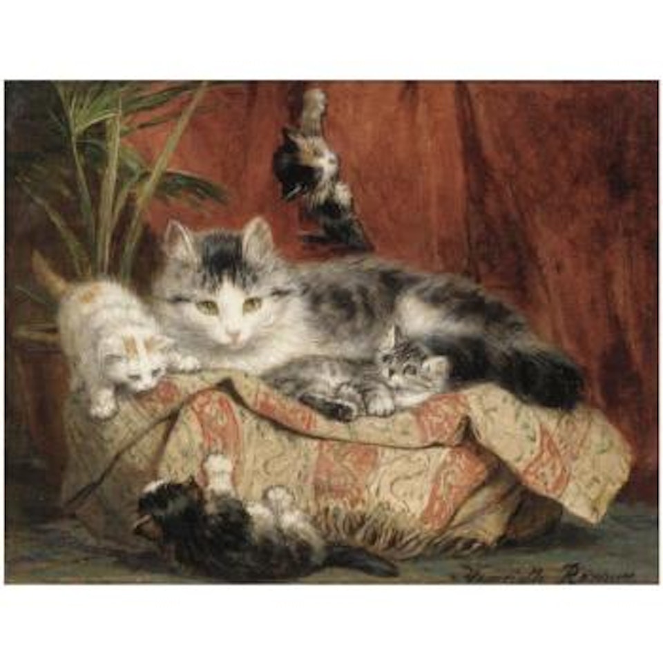 Playtime by Henriette Ronner-Knip