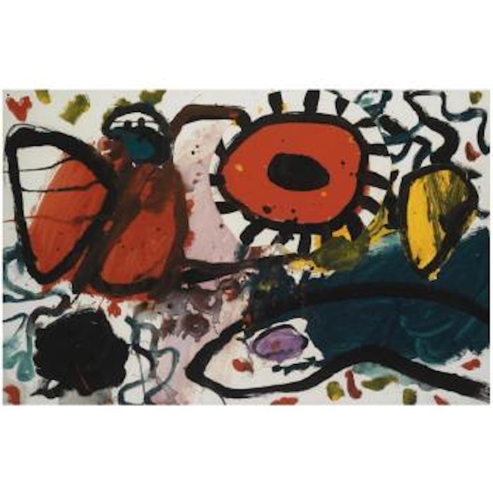 Big Fish Feels The Sunshine by Alan Davie