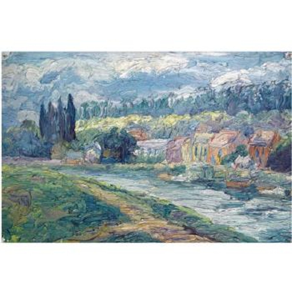 On The Marne by Charles Ginner