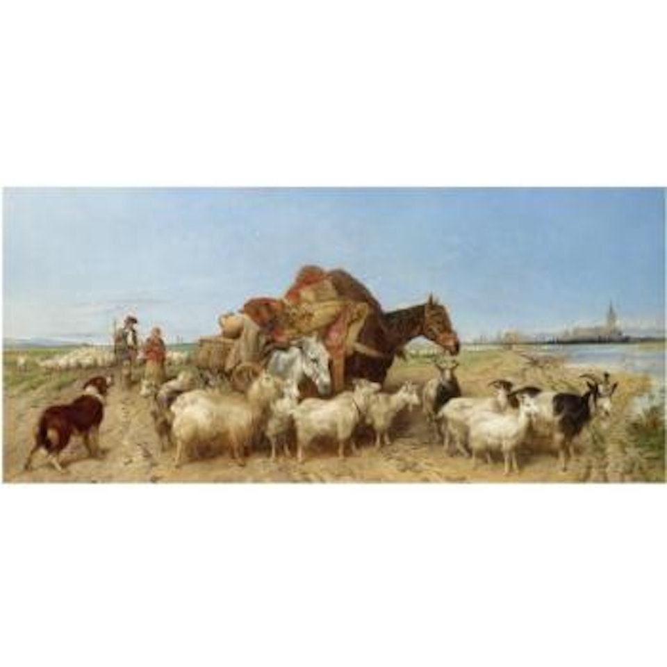 Returning From The Fair At Seville by Richard Ansdell