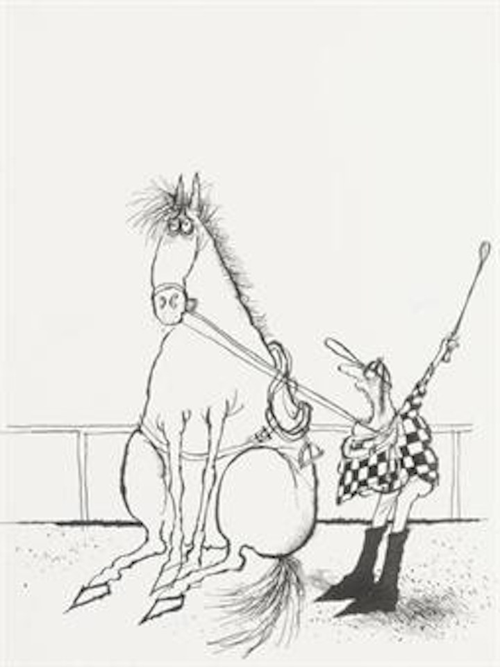 The stubborn brute by Ronald Searle