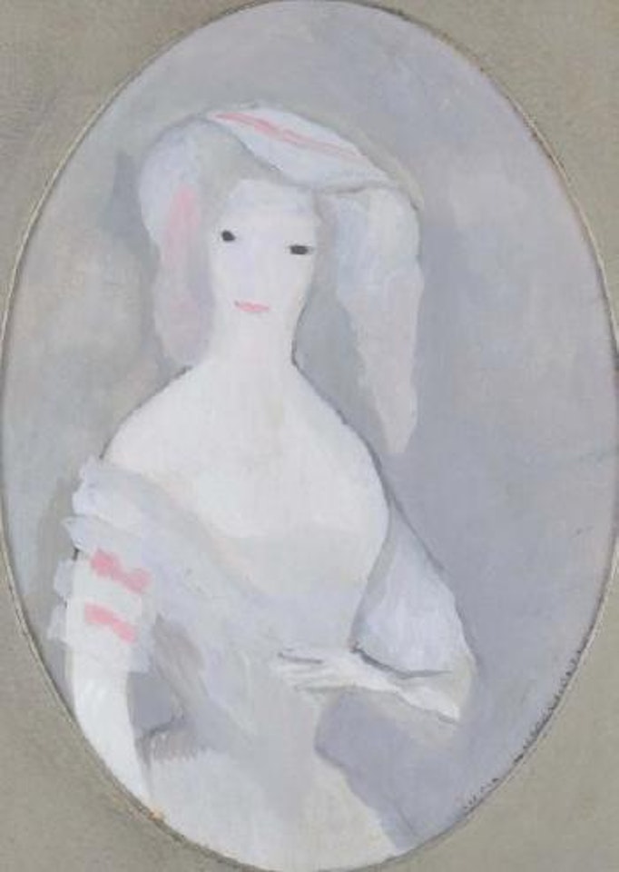 Portrait de jeune femme by Marie Laurencin