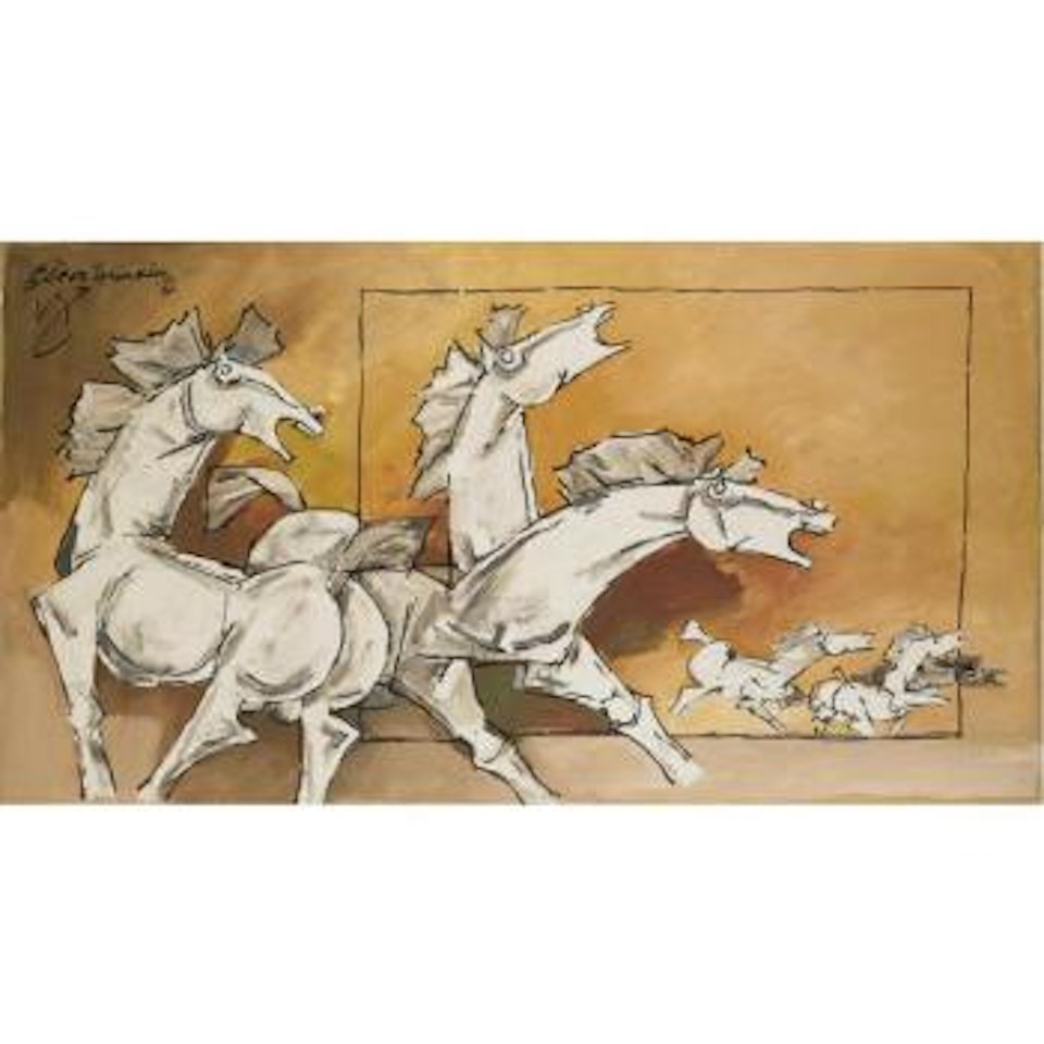 Untitled by M.F. Husain