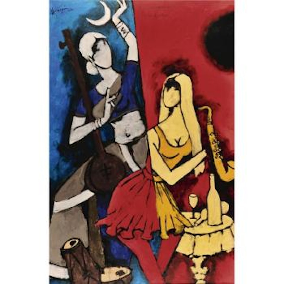 Chandramukhi To Chandni Bar by M.F. Husain