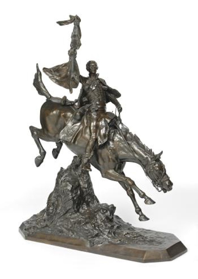 An equestrian group by French School