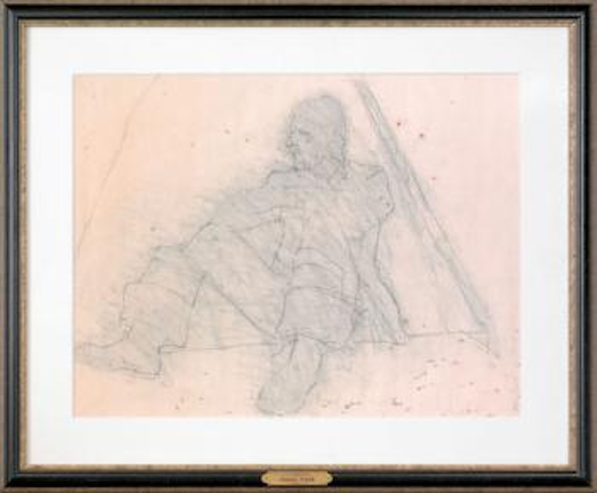 Portrait of Walt Anderson (study for The Duel) by Andrew Wyeth
