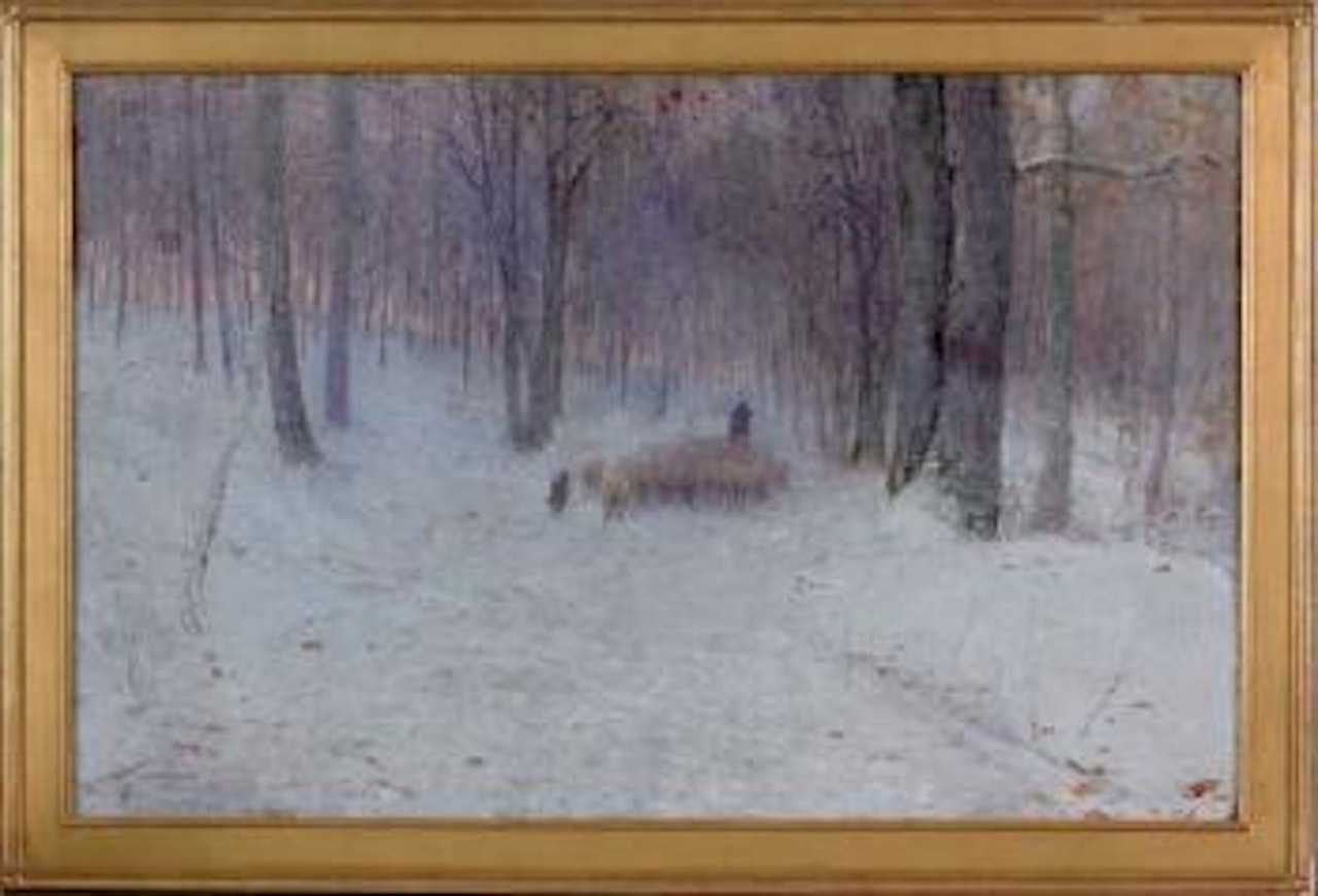 Road to Fontbleau by Edward Willis Redfield