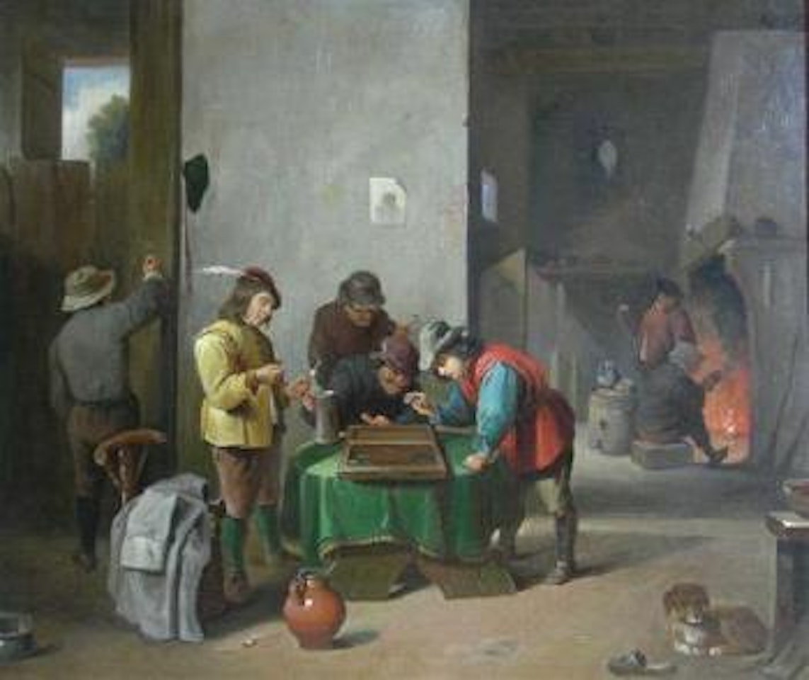 A Tavern Interior by Dutch School