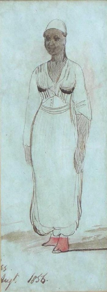 Nubian Girl by Edward Lear