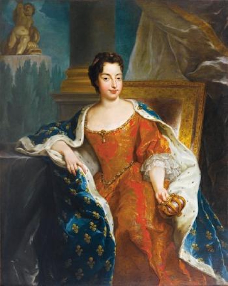 Portrait de la Grande Dauphine, Marie Adelaide de Savoie, mere du duc de Bourgogne (1685-1712) by Jean François de Troy