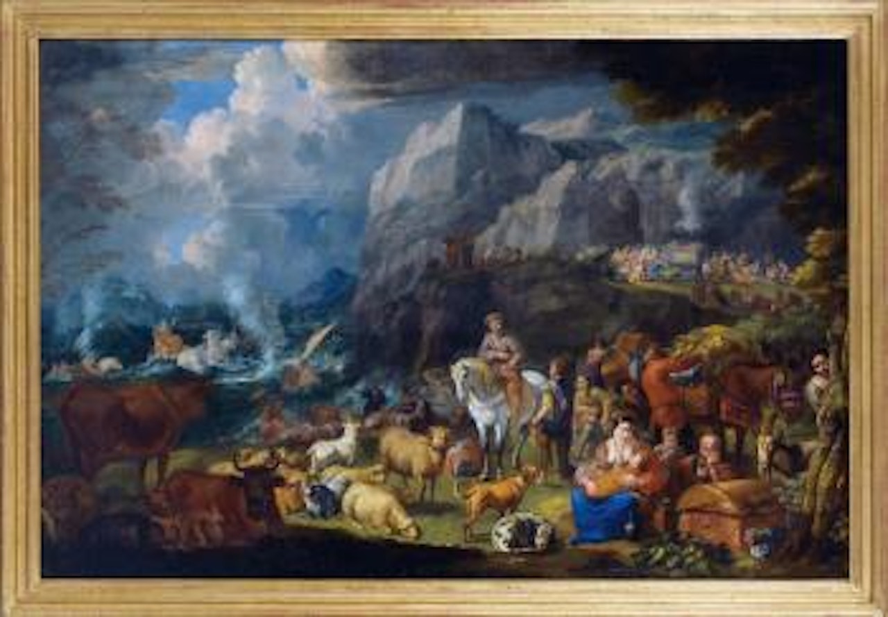 Le passage de la Mer Rouge by Pieter van Bloemen