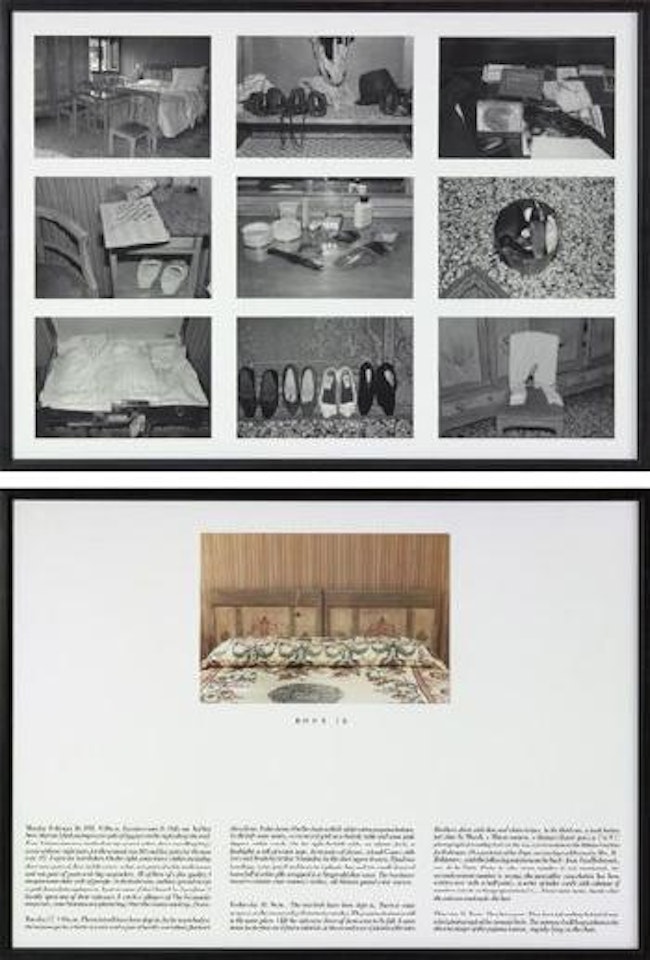 Hotel Room 28 (February 16-19) (From the series The Hotel) by Sophie Calle