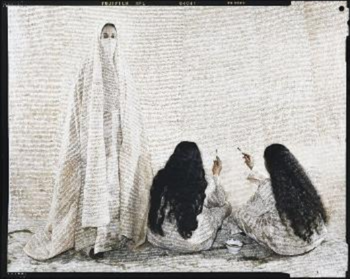 Converging Territories #14 by Lalla Essaydi