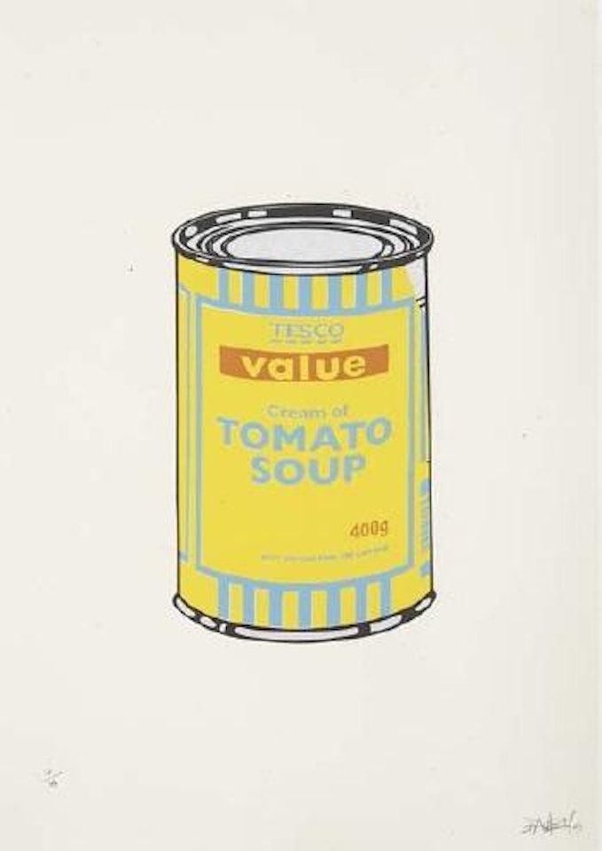 Soup Can by Banksy