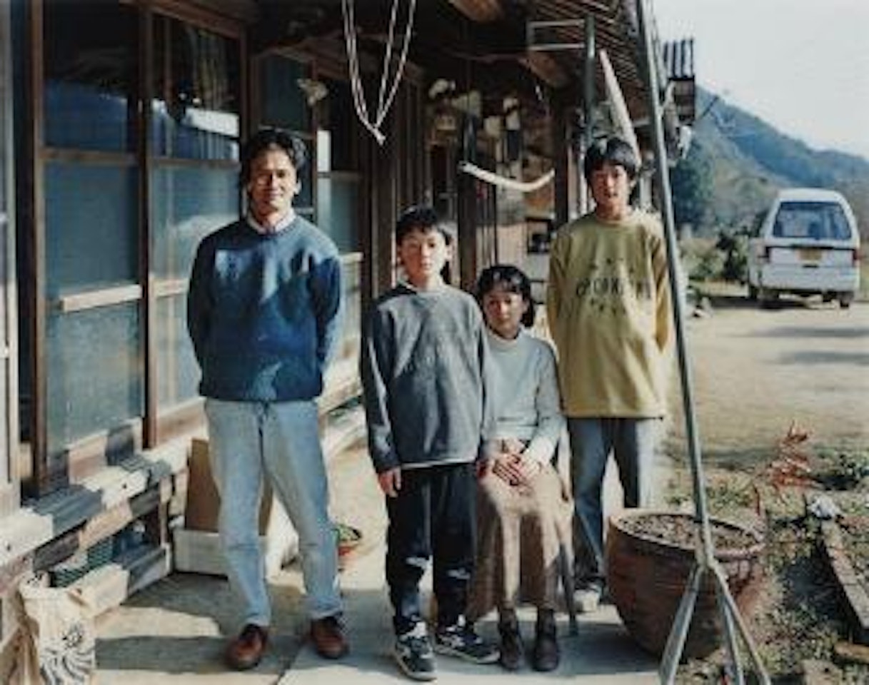 The Yamato Family in Front of Their House, Yamaguchi by Thomas Struth