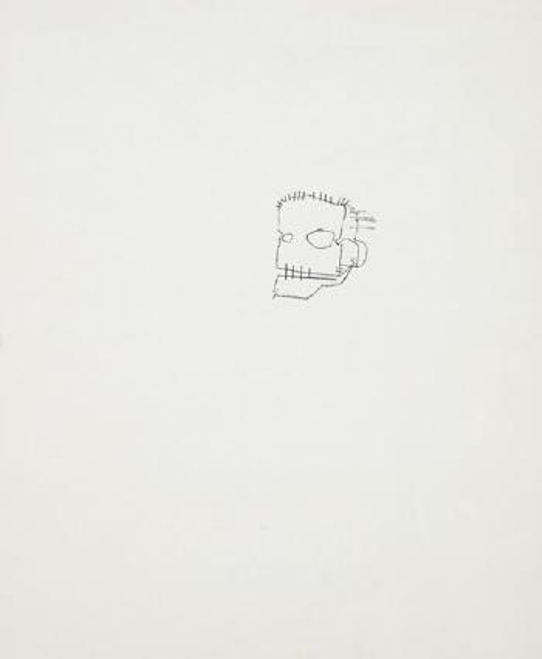 Untitled (Skull) by Jean-Michel Basquiat