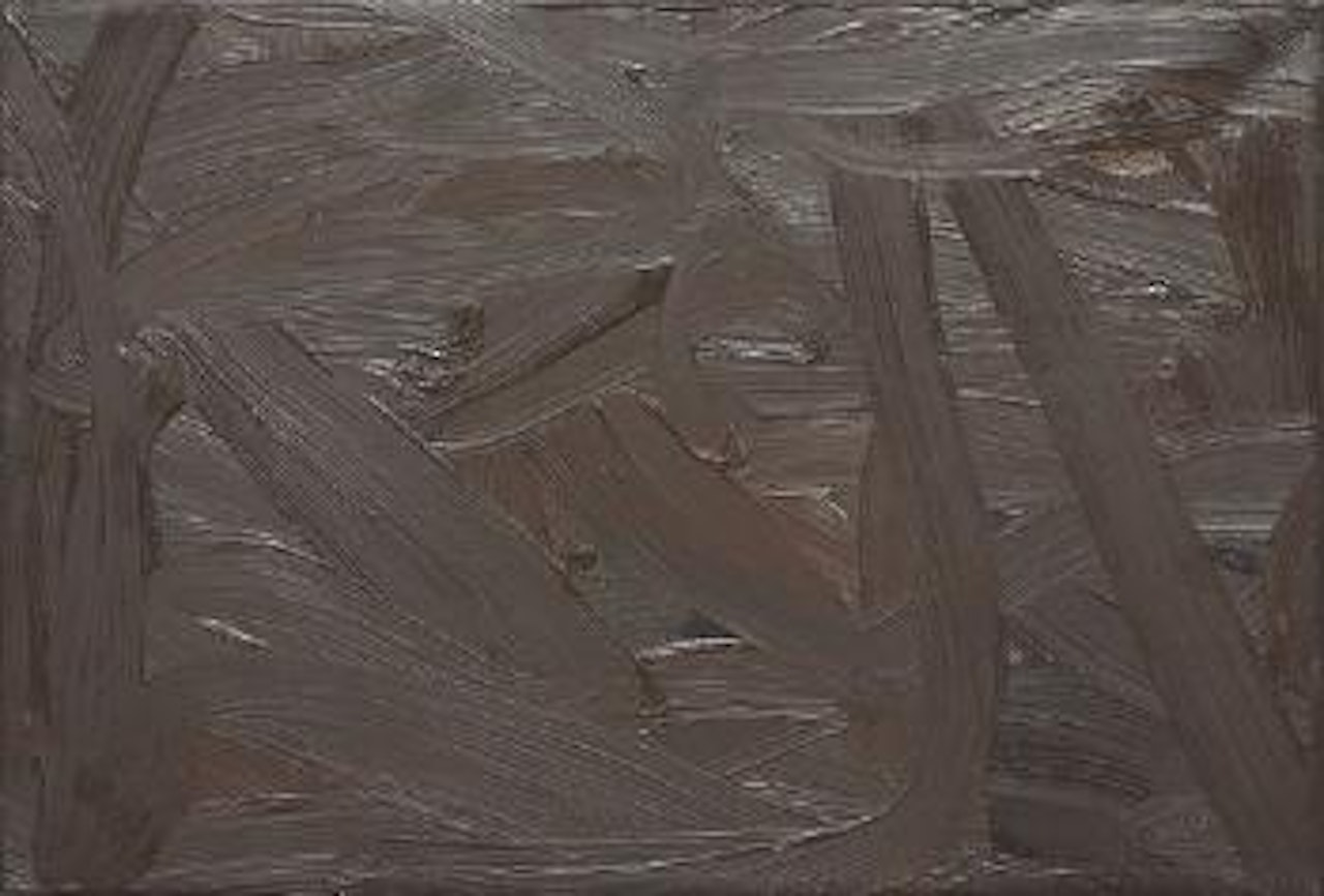 Vermalung (Braun) (Painting [Brown]) by Gerhard Richter