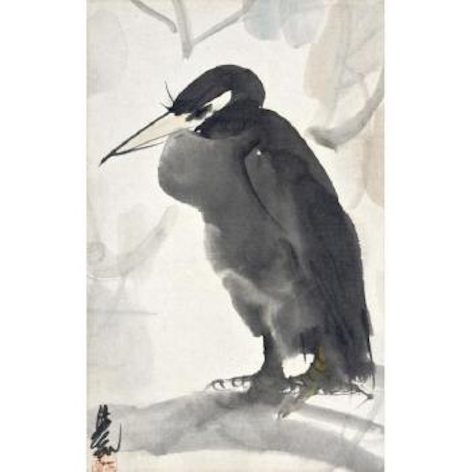 Bird by Lin Fengmian