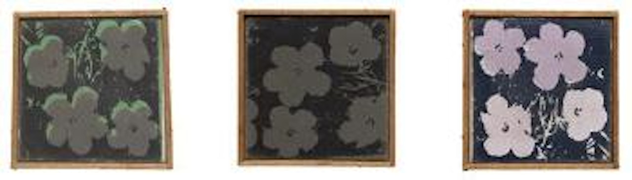 Andy Warhol Flowers by Richard Pettibone