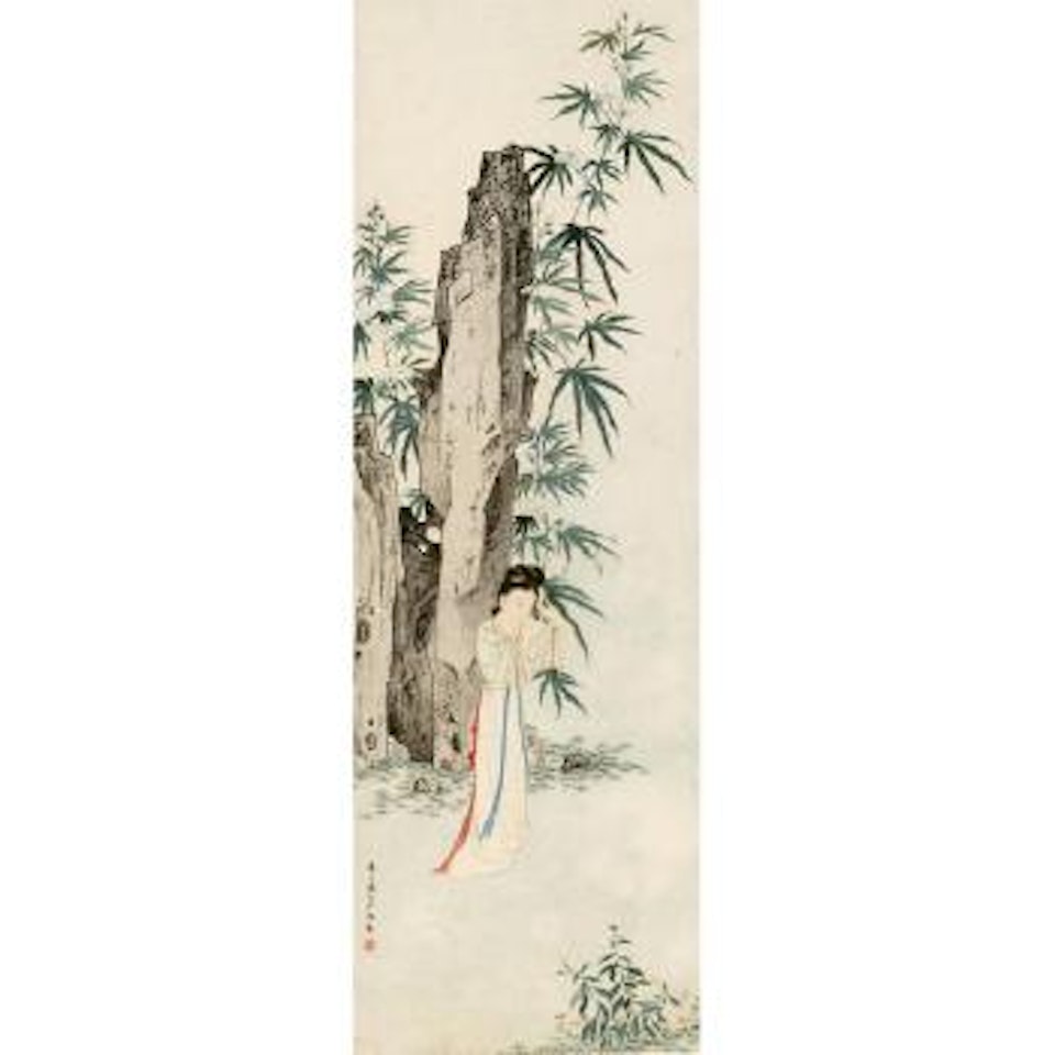 Lady In The Garden by Chen Shaomei