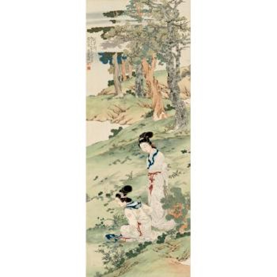 Two Ladies by Xu Cao