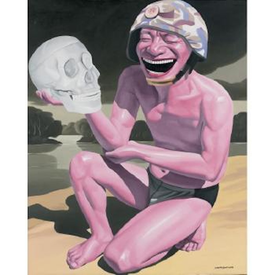 Archaeology by Yue Minjun