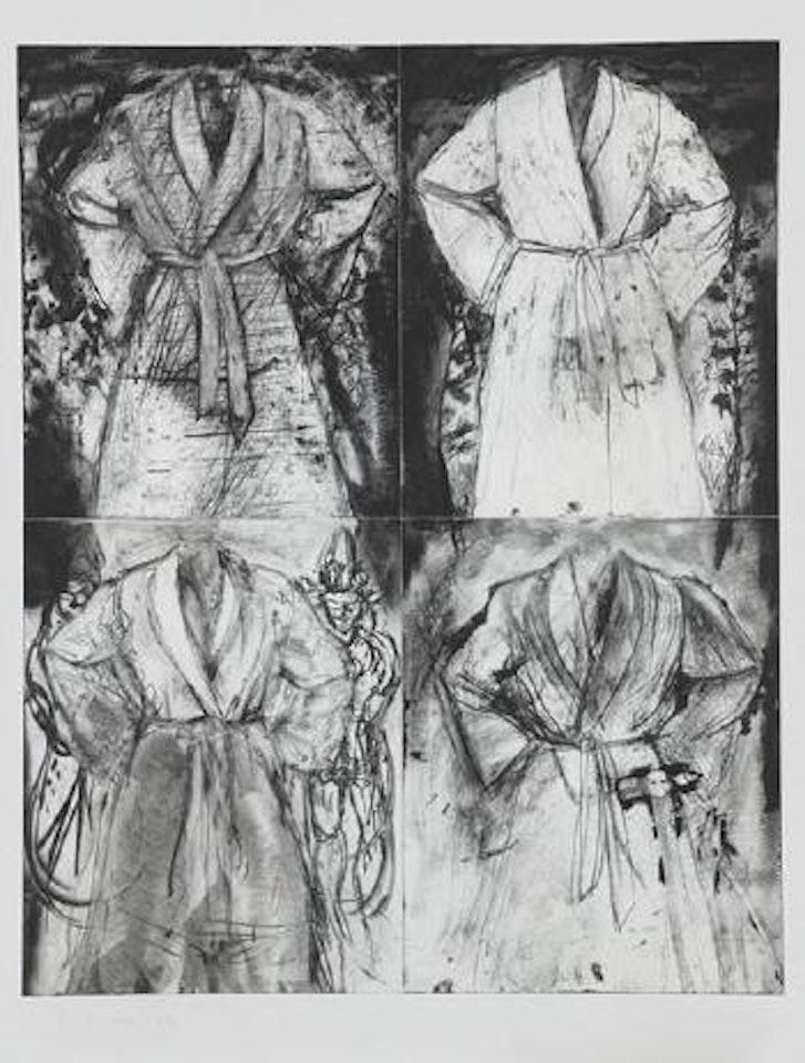 Blue Wash by Jim Dine
